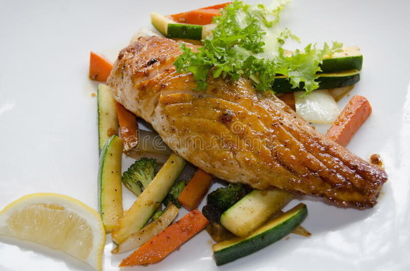 L-Hibachi Salmon
