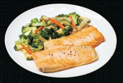 Bento Salmon Teriyaki